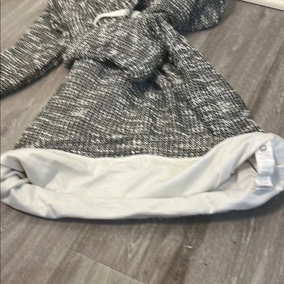 Fabletics Black and White Knit Yukon Dress - Picture 7 of 9